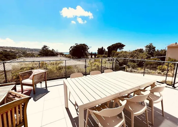 Livia Piscine 500m Casa de Férias Porticcio (Corsica)